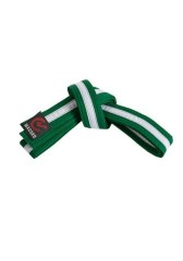Green Belt With White Stripe1